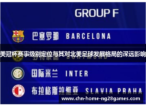美冠杯赛事级别定位与其对北美足球发展格局的深远影响